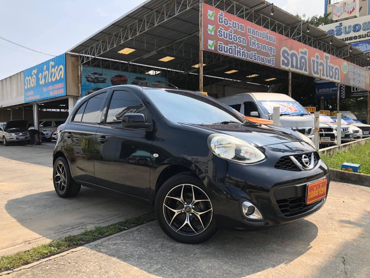 Nissan March ปี 2013 สีดำ