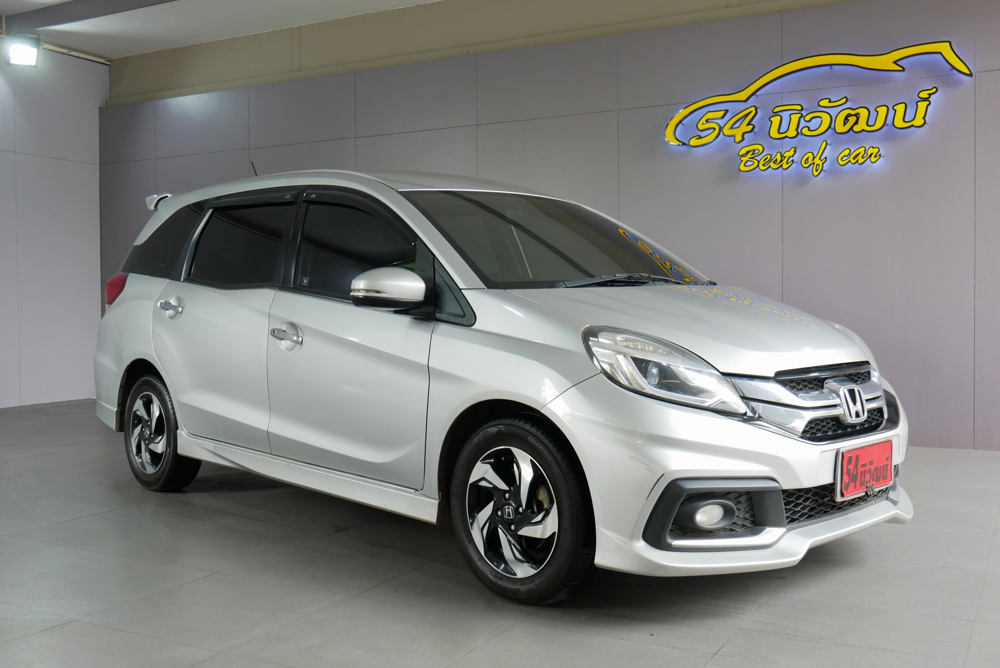 HONDA MOBILIO 1.5 RS AT ปี 2015 สีเงิน (รูปที่ 4)