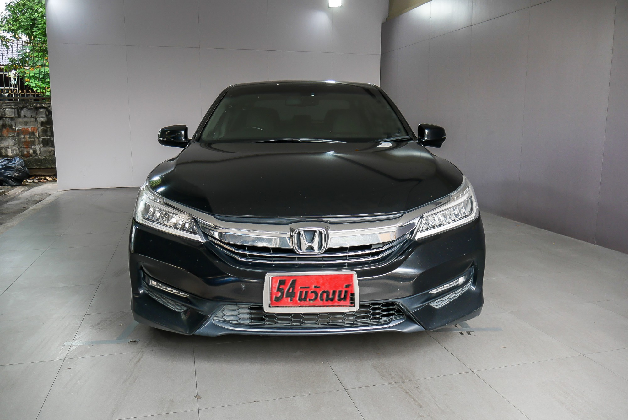 HONDA ACCORD G9 2.4 EL NAVI MINOR CHANGE AT ปี 2016 สีดำ (รูปที่ 3)