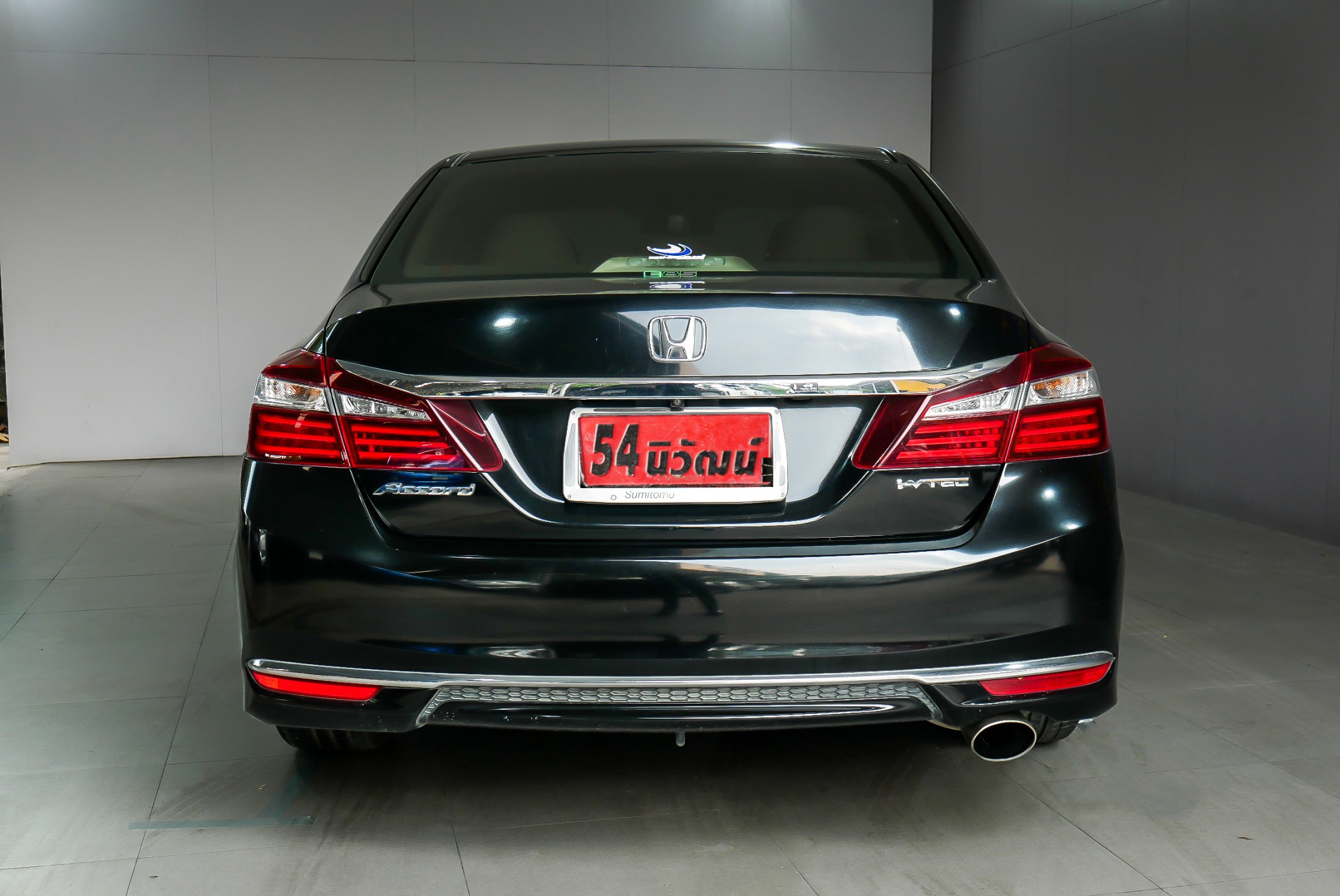 HONDA ACCORD G9 2.4 EL NAVI MINOR CHANGE AT ปี 2016 สีดำ (รูปที่ 22)