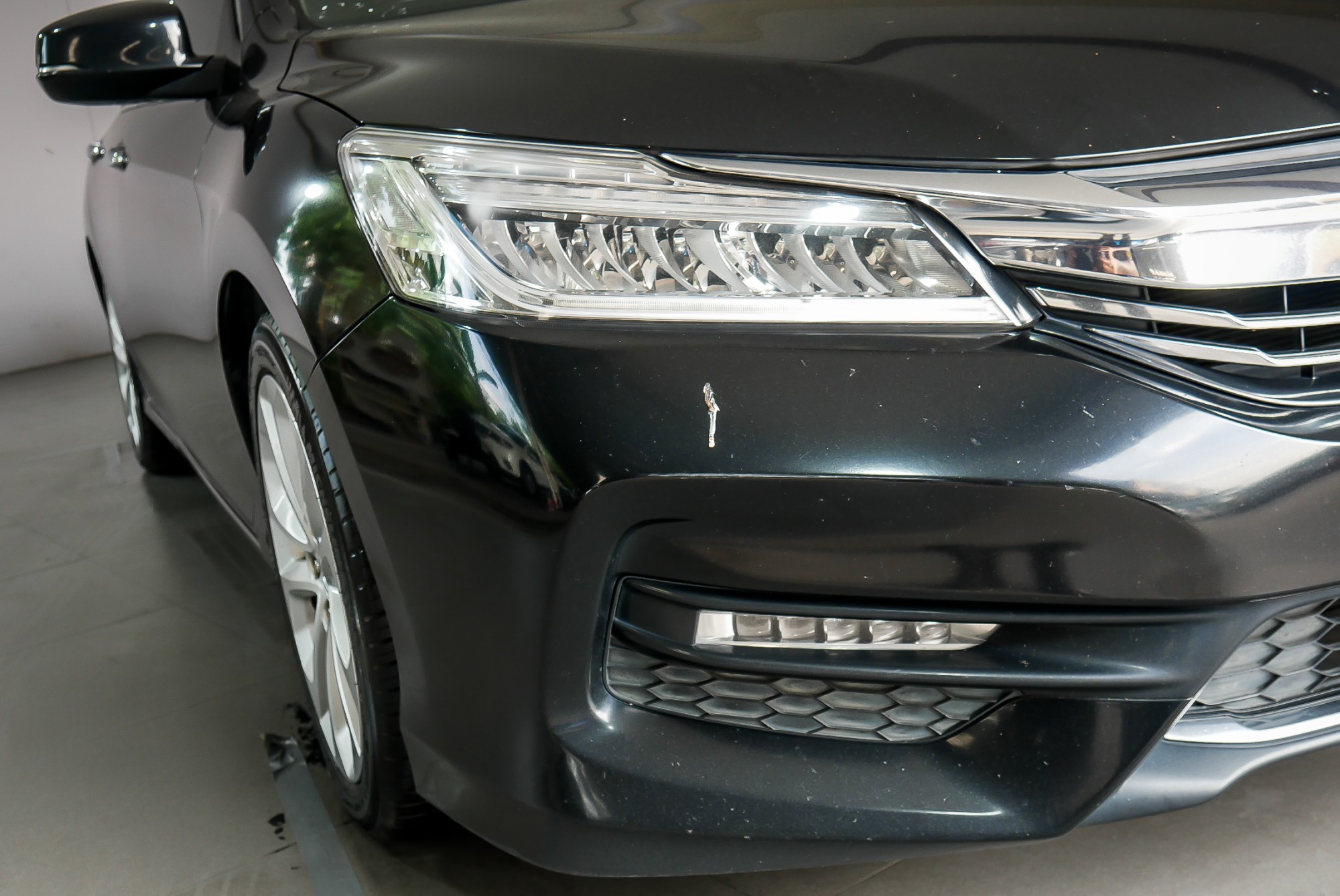 HONDA ACCORD G9 2.4 EL NAVI MINOR CHANGE AT ปี 2016 สีดำ (รูปที่ 2)