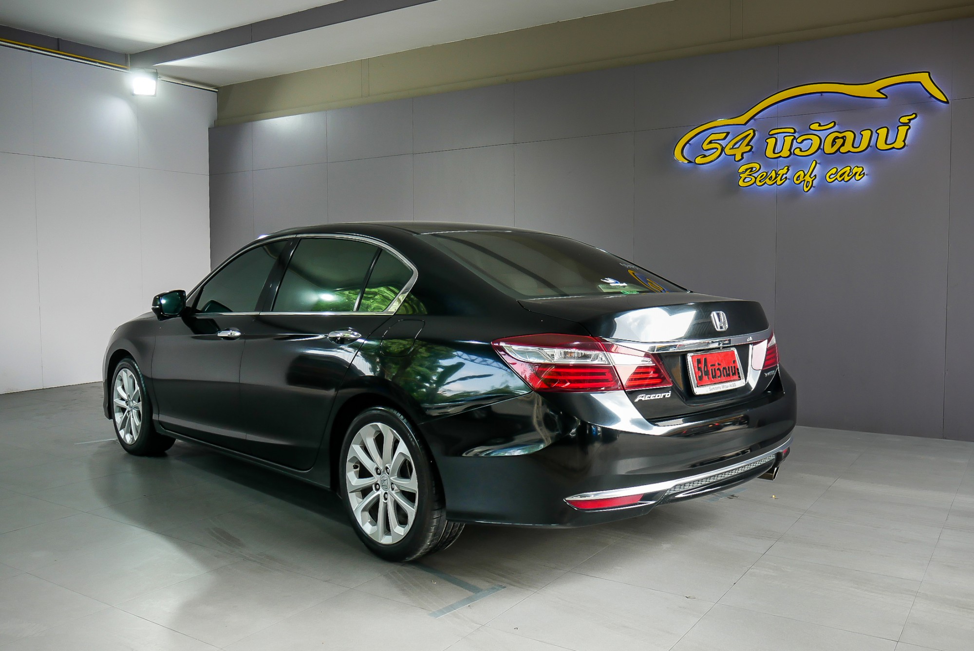HONDA ACCORD G9 2.4 EL NAVI MINOR CHANGE AT ปี 2016 สีดำ (รูปที่ 21)
