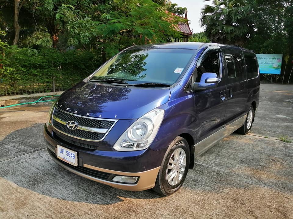 Hyundai H-1 ปี 2009 สีน้ำเงิน (รูปที่ 2)
