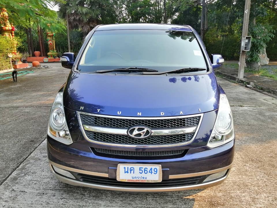 Hyundai H-1 ปี 2009 สีน้ำเงิน