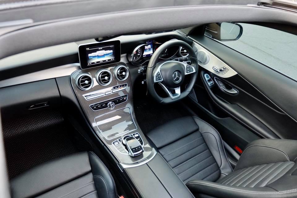 Mercedes-Benz C-Class C205 C250 ปี 2018 สีดำ (รูปที่ 13)
