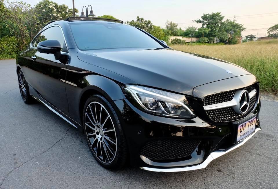 Mercedes-Benz C-Class C205 C250 ปี 2018 สีดำ