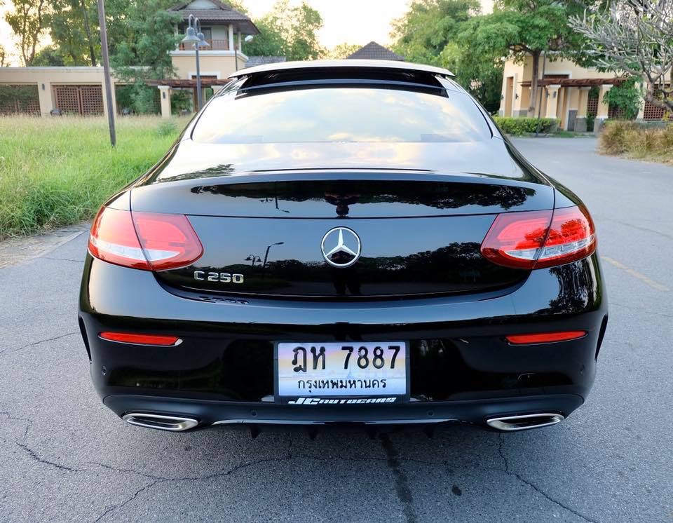 Mercedes-Benz C-Class C205 C250 ปี 2018 สีดำ (รูปที่ 6)