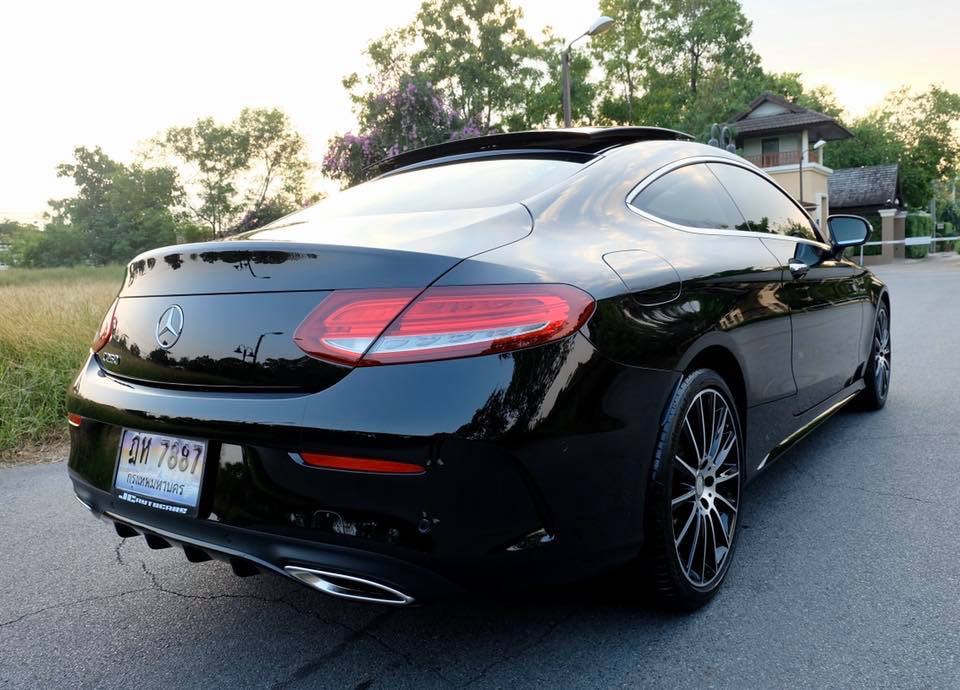 Mercedes-Benz C-Class C205 C250 ปี 2018 สีดำ (รูปที่ 7)