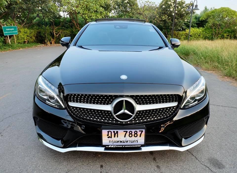 Mercedes-Benz C-Class C205 C250 ปี 2018 สีดำ (รูปที่ 2)