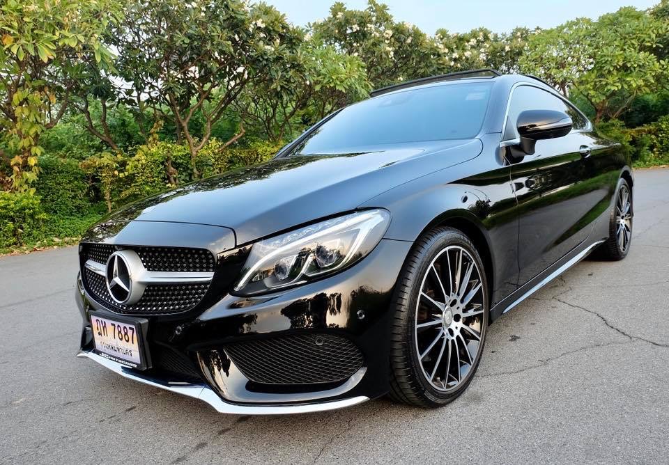 Mercedes-Benz C-Class C205 C250 ปี 2018 สีดำ (รูปที่ 3)