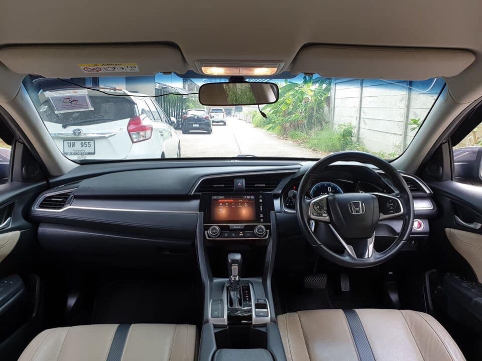 Honda Civic FC โฉม 4 ประตู ปี 2016 สีเทา (รูปที่ 7)