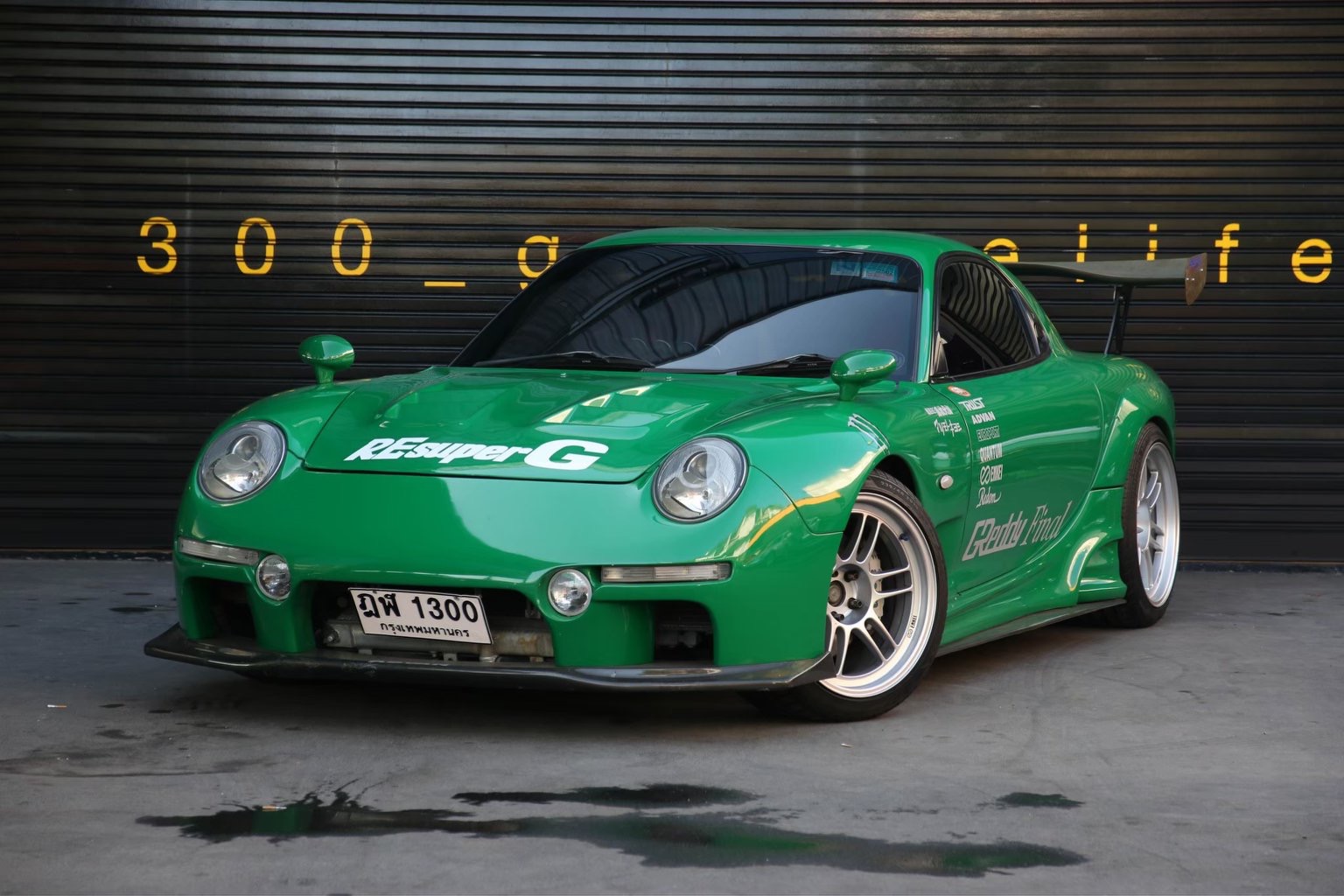 Mazda RX-7 ปี 2001 สีเขียว