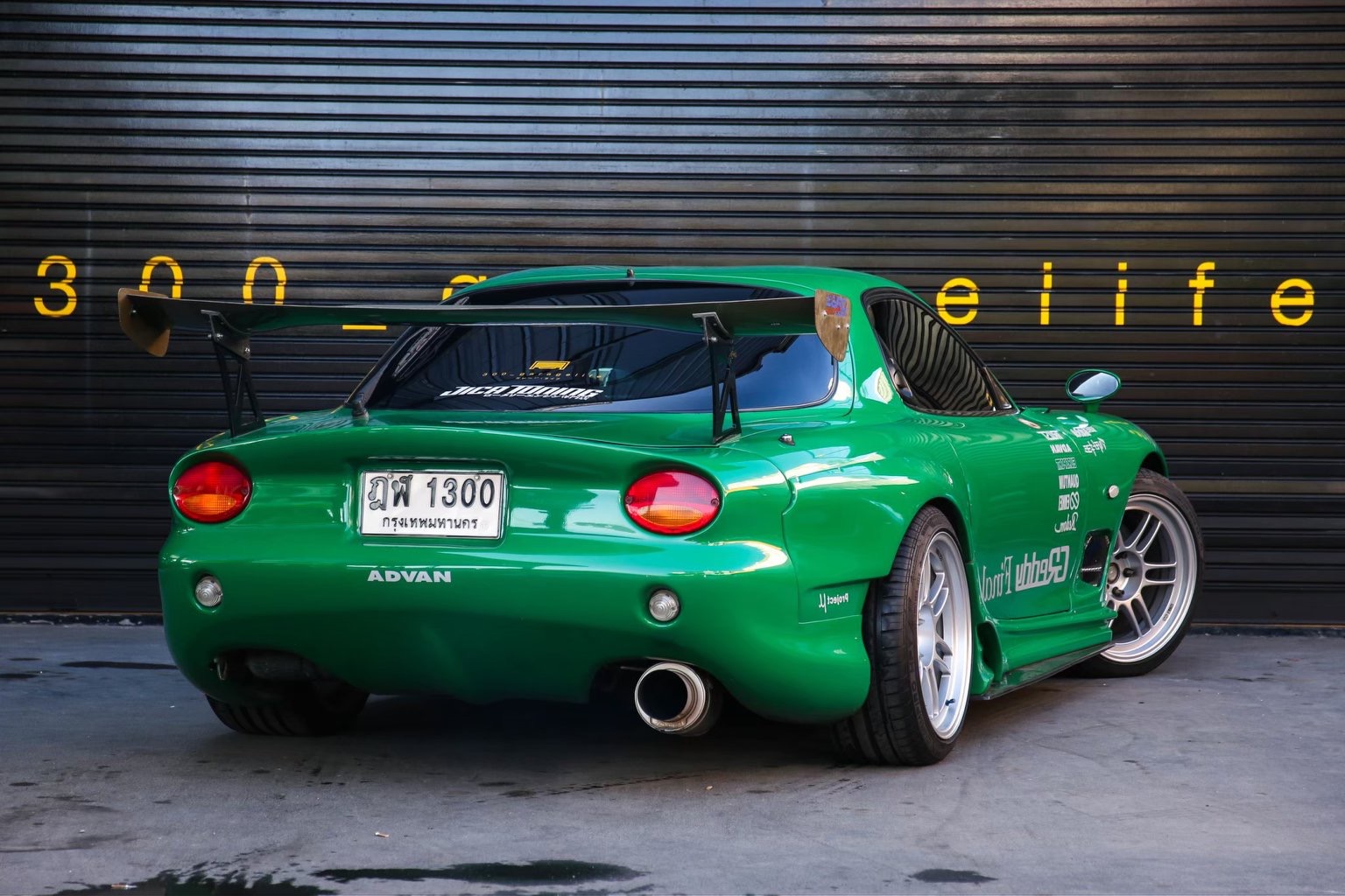 Mazda RX-7 ปี 2001 สีเขียว