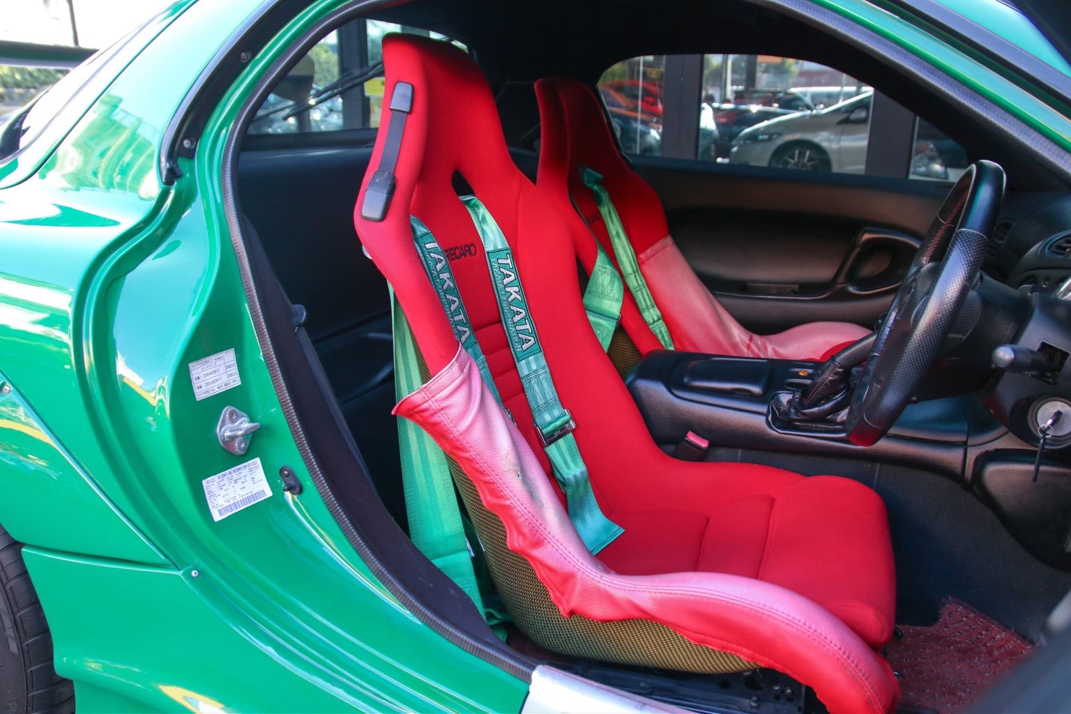 Mazda RX-7 ปี 2001 สีเขียว (รูปที่ 13)