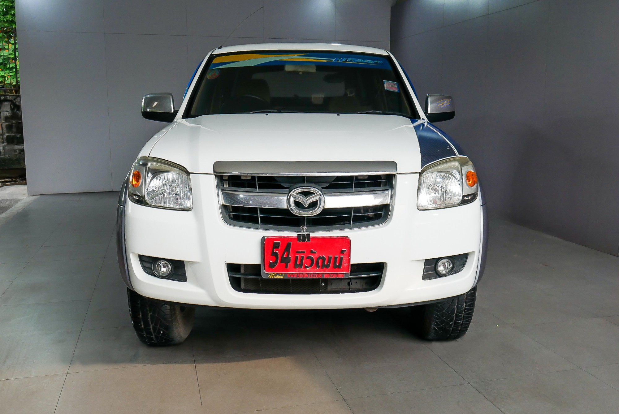 Mazda BT-50 Free Style Cab ปี 2008 สีขาว (รูปที่ 2)