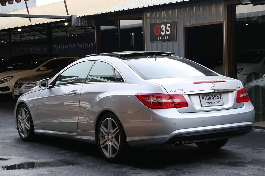 Mercedes-Benz E-Class C207 E250 ปี 2010 สีเงิน (รูปที่ 4)