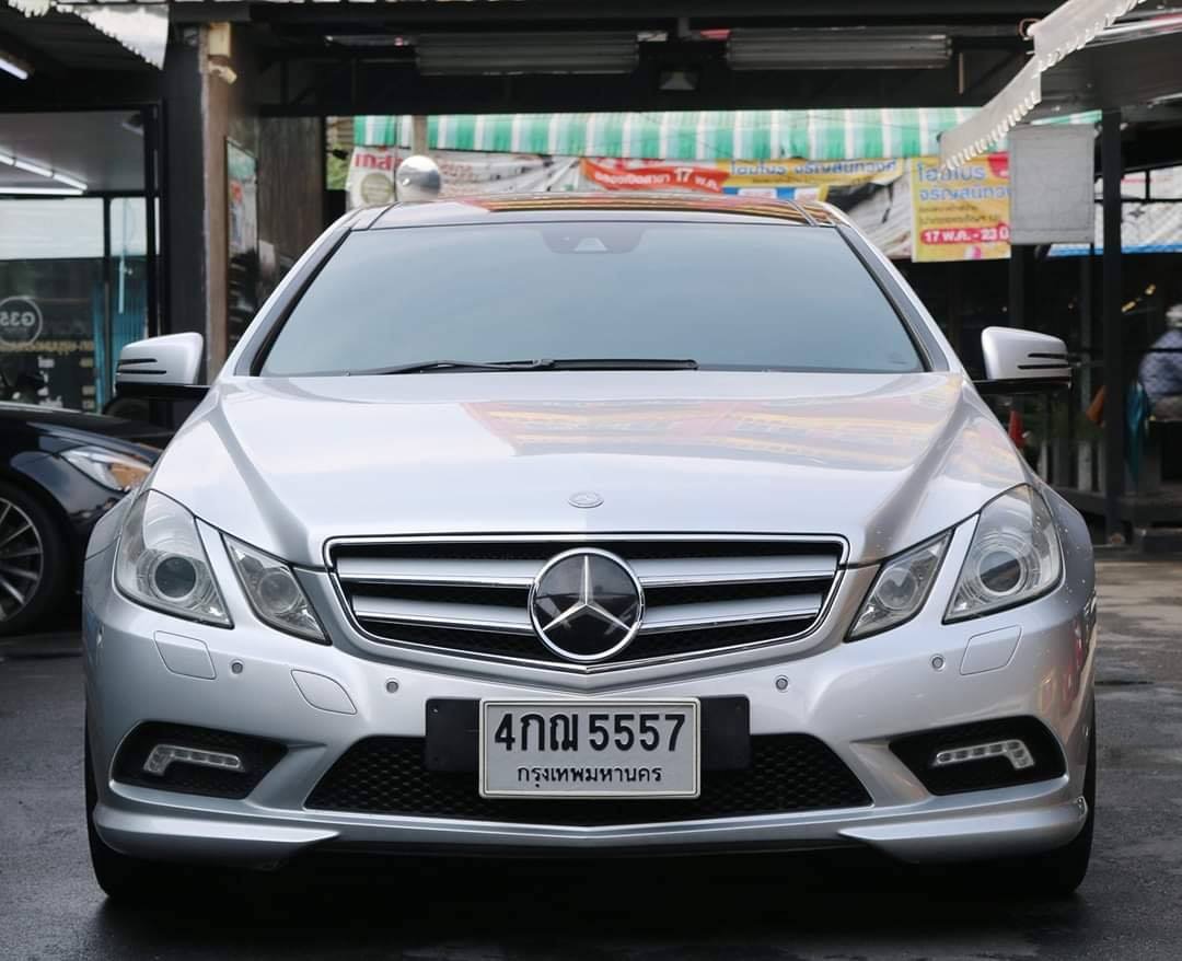 Mercedes-Benz E-Class C207 E250 ปี 2010 สีเงิน (รูปที่ 3)