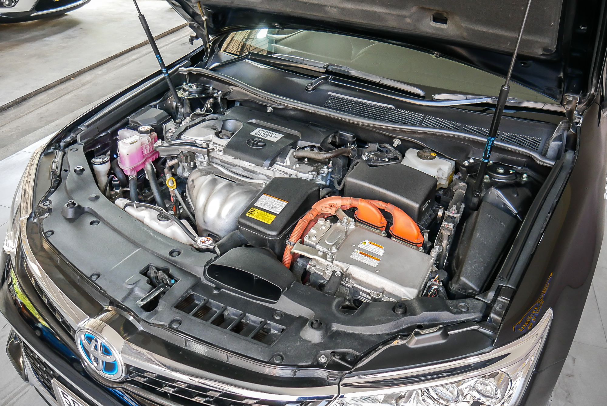 TOYOTA CAMRY 2.5 HV NAVI MINOR CHANGE AT ปี 2016 สีดำ (รูปที่ 5)