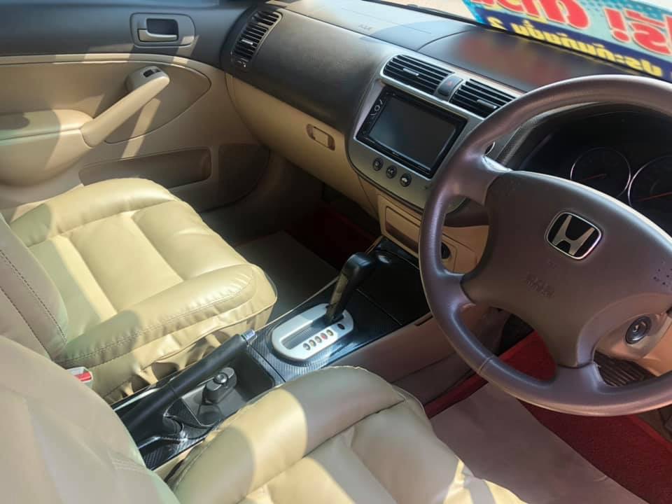 Honda Civic ES (Dimension) โฉม ตาเหยี่ยว ปี 2005 สีดำ (รูปที่ 8)