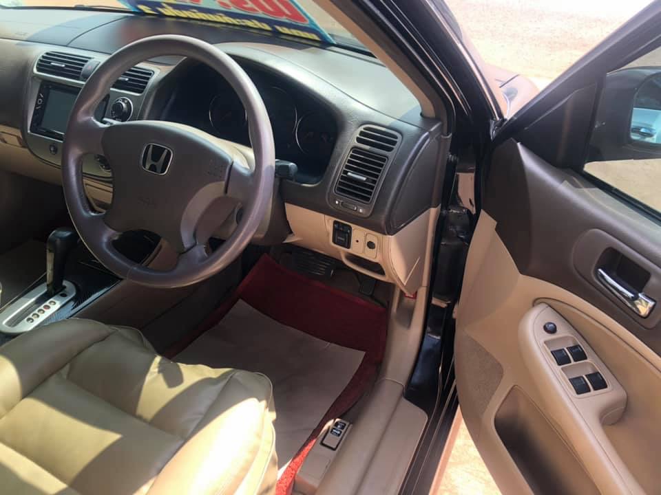 Honda Civic ES (Dimension) โฉม ตาเหยี่ยว ปี 2005 สีดำ (รูปที่ 7)