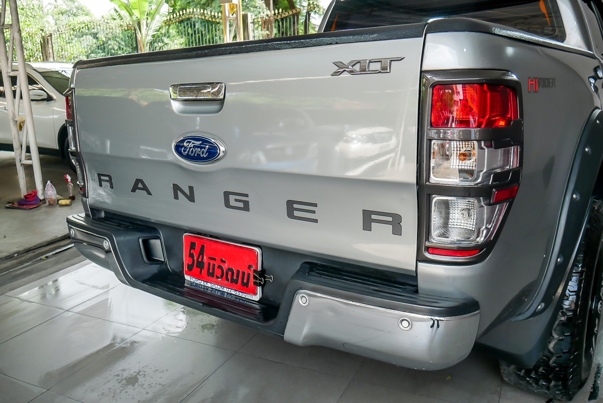 FORD RANGER DOUBLECAB 2.2 XLT HI-RIDER AT ปี 2016 สีเทา (รูปที่ 21)