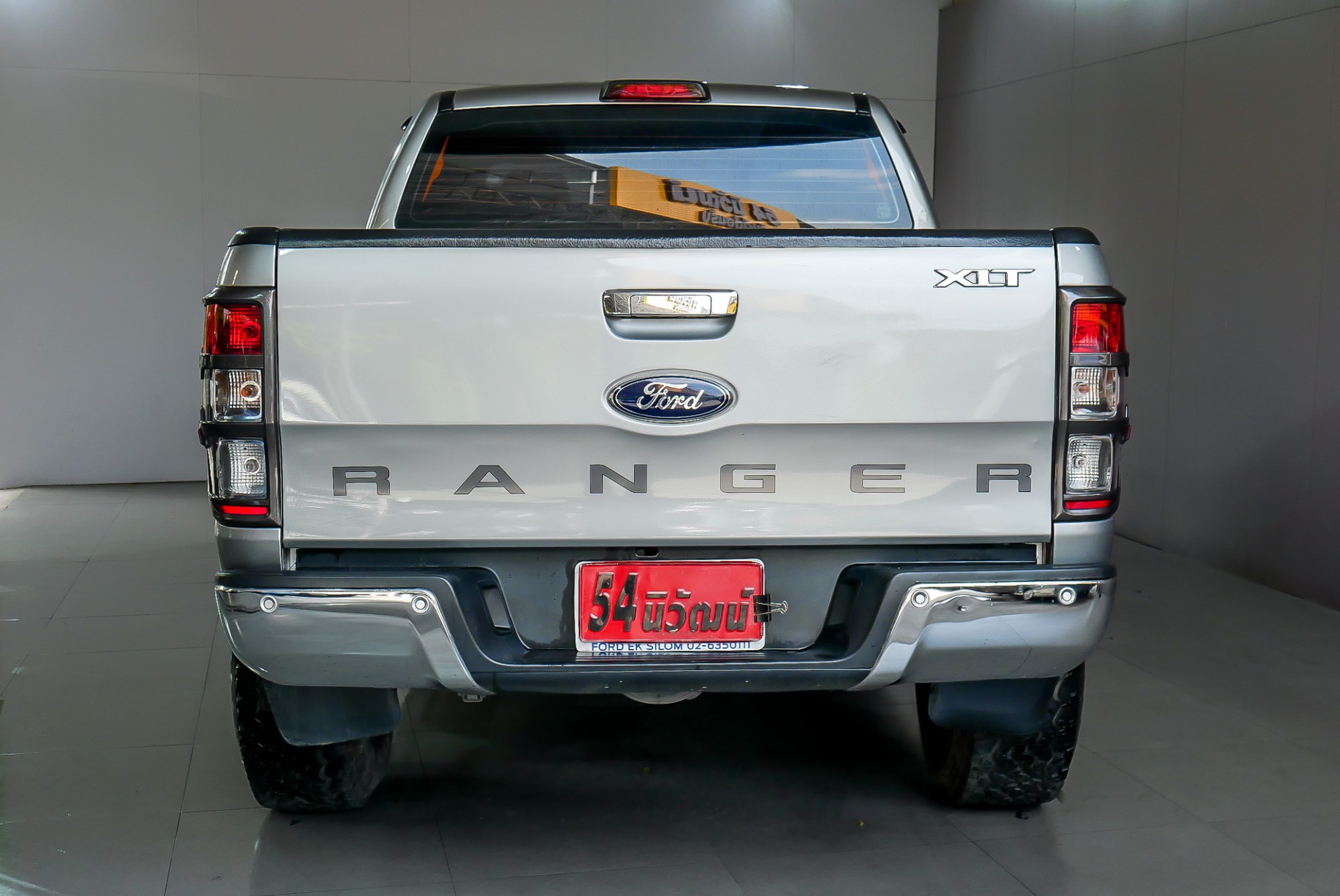 FORD RANGER DOUBLECAB 2.2 XLT HI-RIDER AT ปี 2016 สีเทา