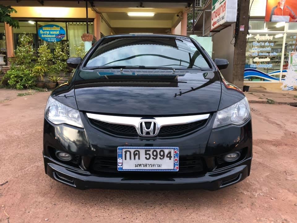 Honda Civic FD ปี 2009 สีดำ (รูปที่ 2)