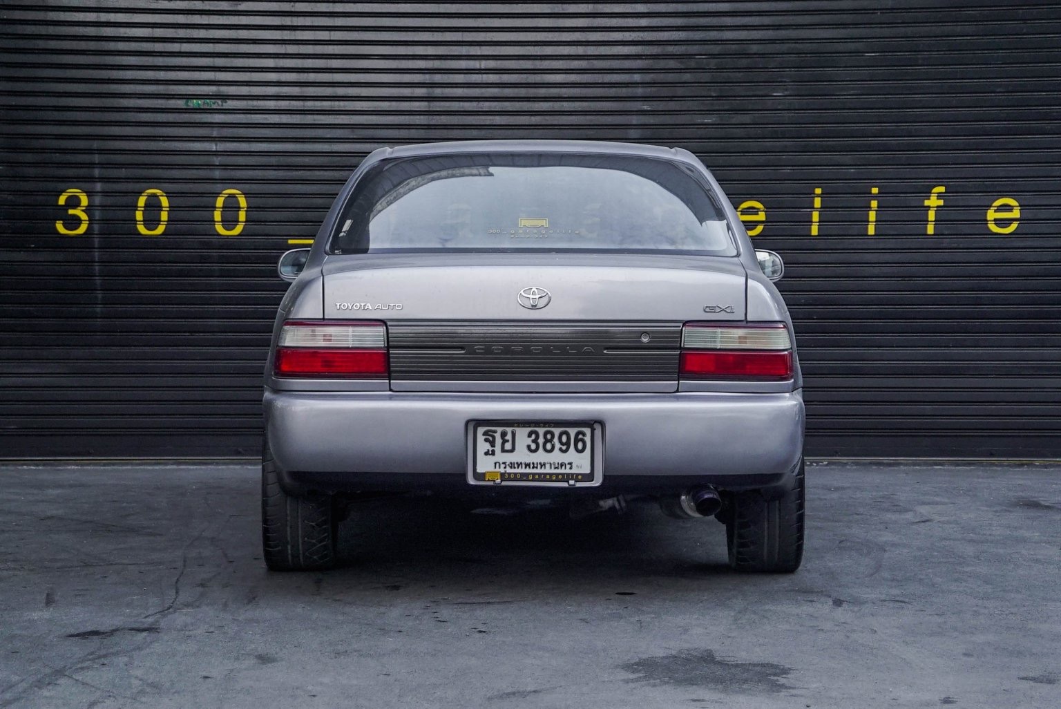 Toyota Corolla AE101 สามห่วง ปี 1991 สีเทา (รูปที่ 4)