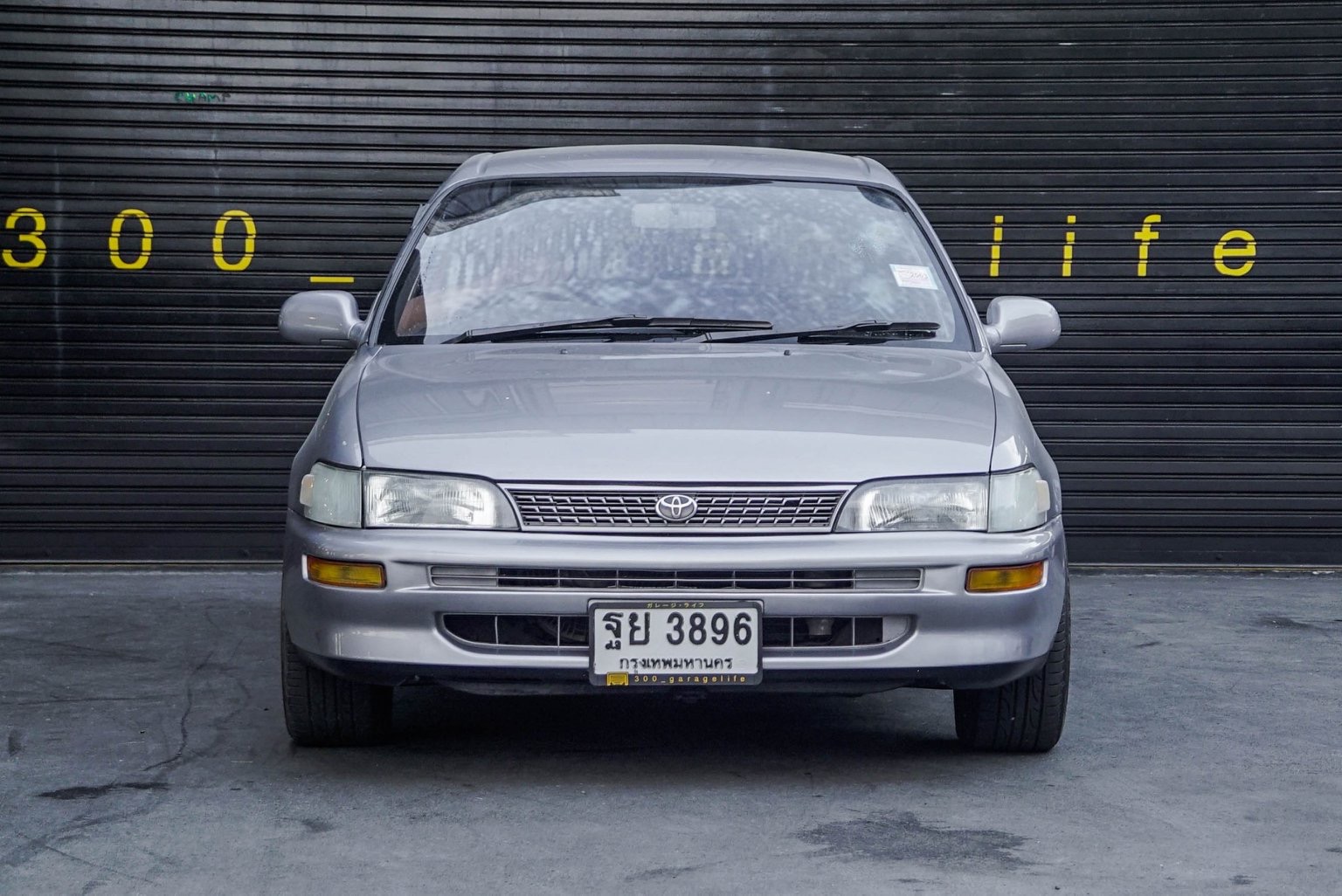 Toyota Corolla AE101 สามห่วง ปี 1991 สีเทา (รูปที่ 3)