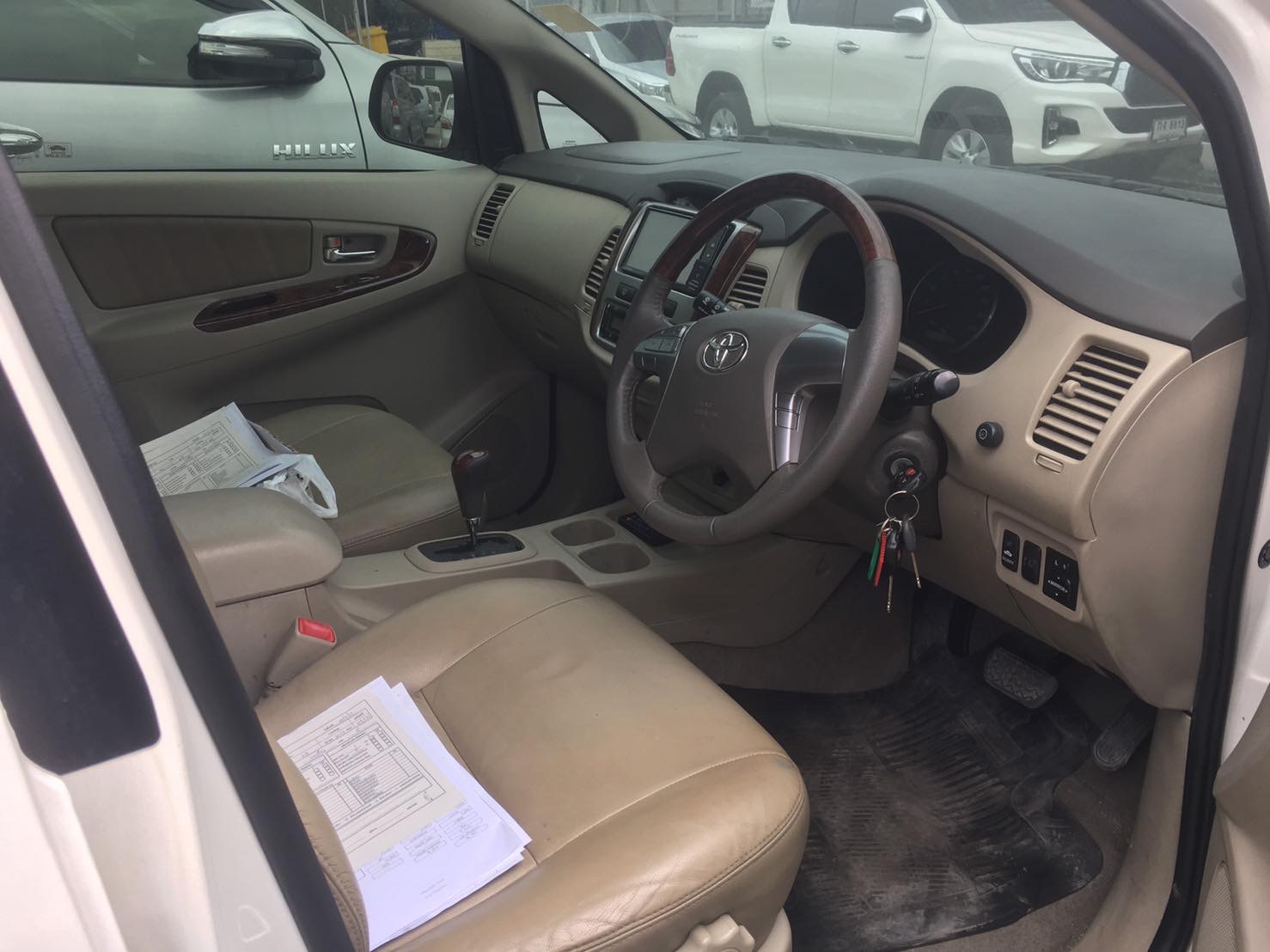 Toyota Innova ปี 2015 สีขาว (รูปที่ 7)