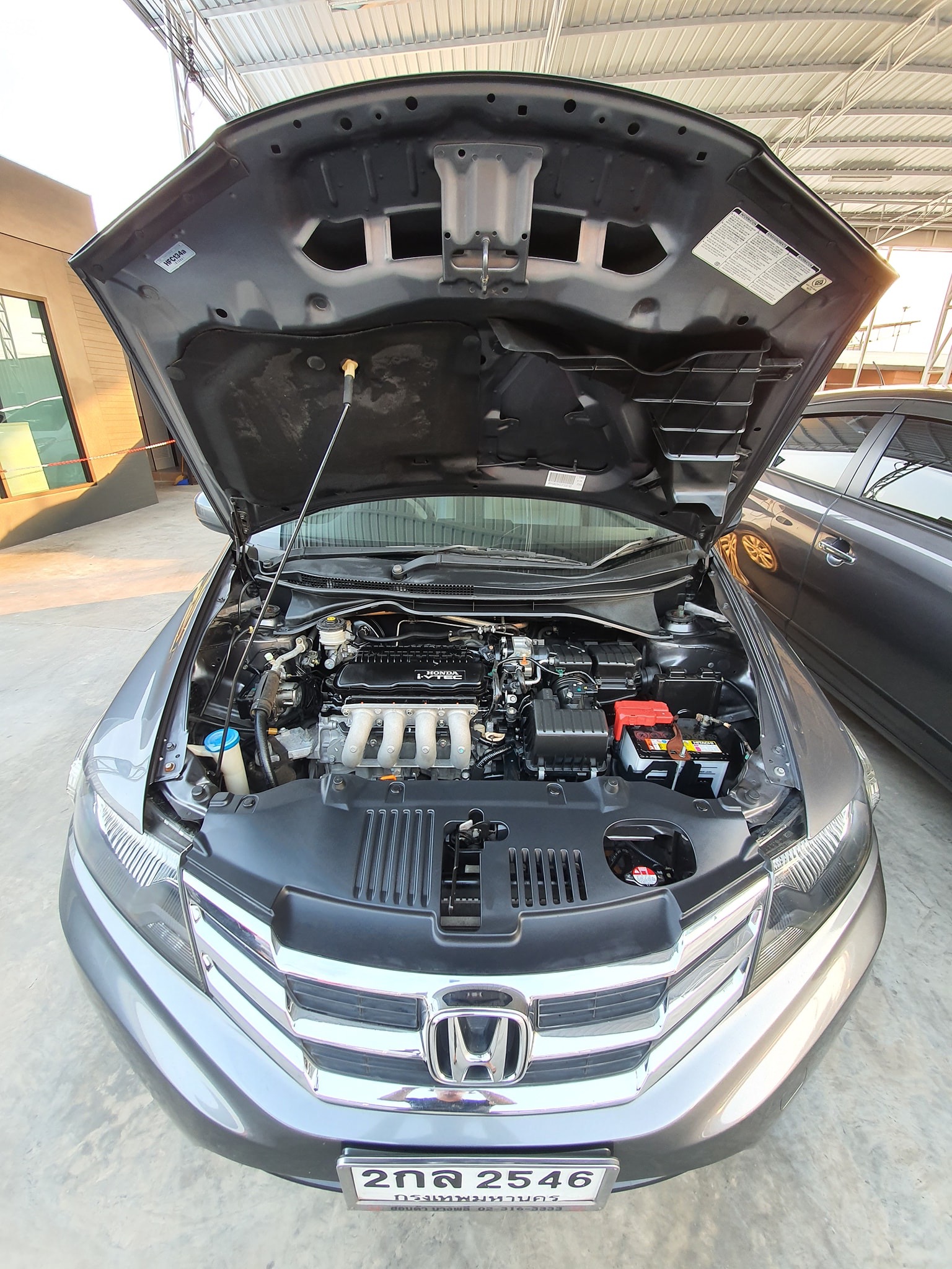 Honda City ปี 2013 สีเทา (รูปที่ 9)