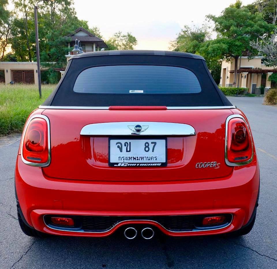 Mini Hatch (Cooper) Gen3 F57 (Convertible) ปี 2019 สีแดง (รูปที่ 8)