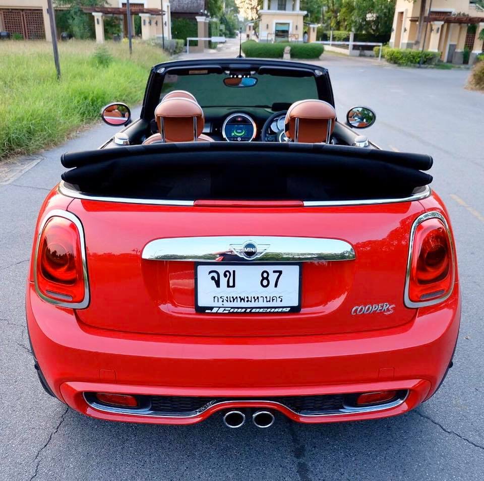Mini Hatch (Cooper) Gen3 F57 (Convertible) ปี 2019 สีแดง (รูปที่ 7)