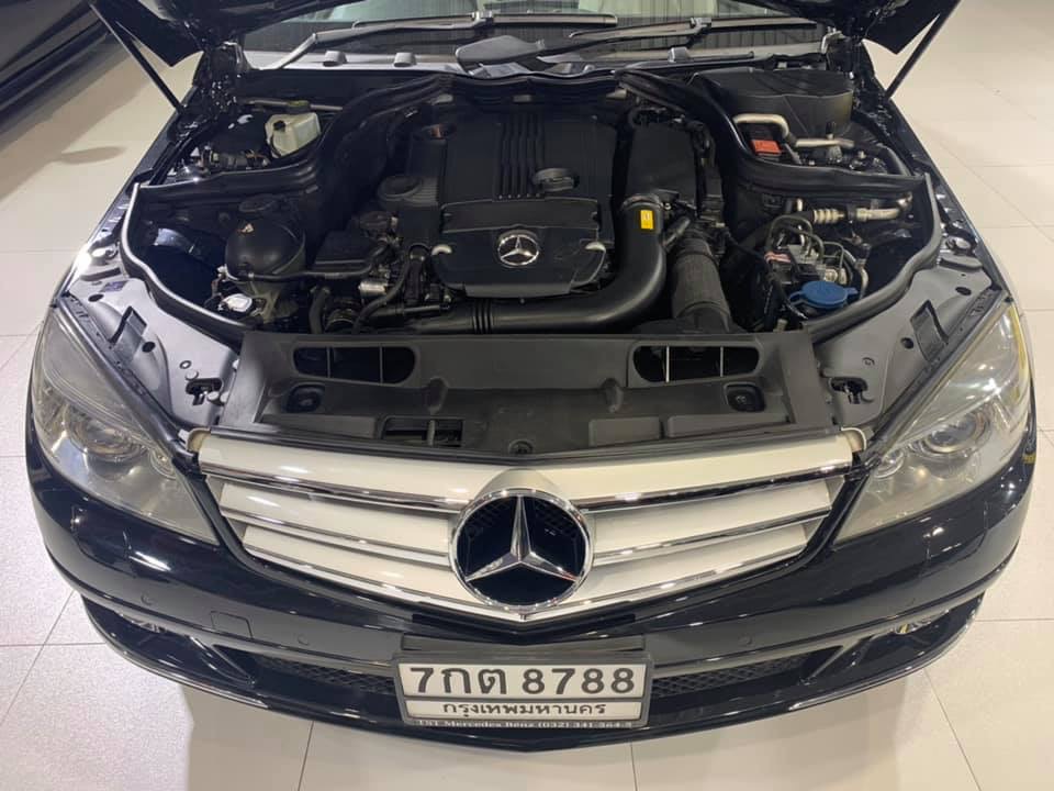 Mercedes-Benz C-Class W204 C250 ปี 2011 สีดำ (รูปที่ 8)