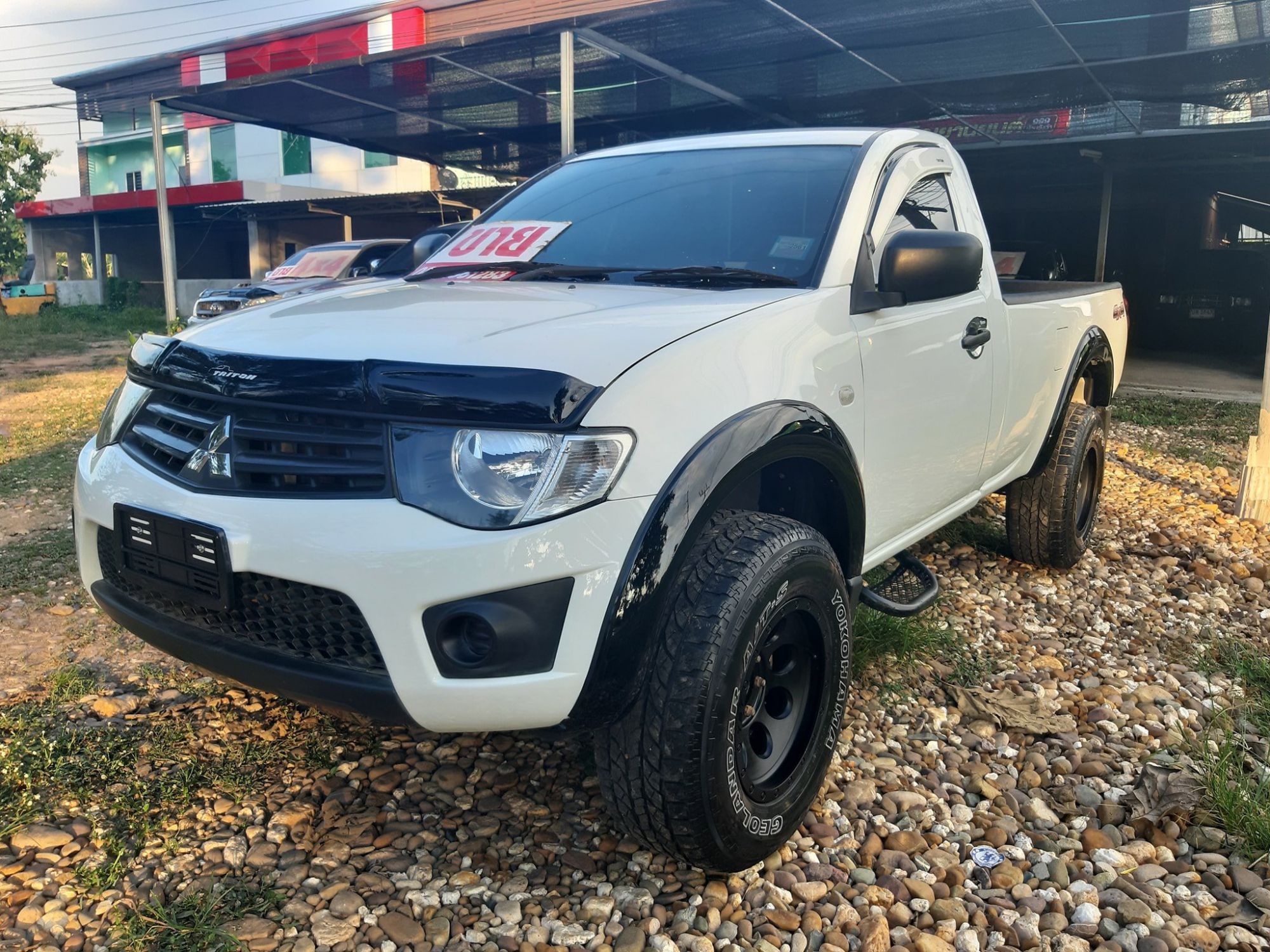 Mitsubishi Triton Single (ตอนเดียว) ปี 2014 สีขาว (รูปที่ 3)