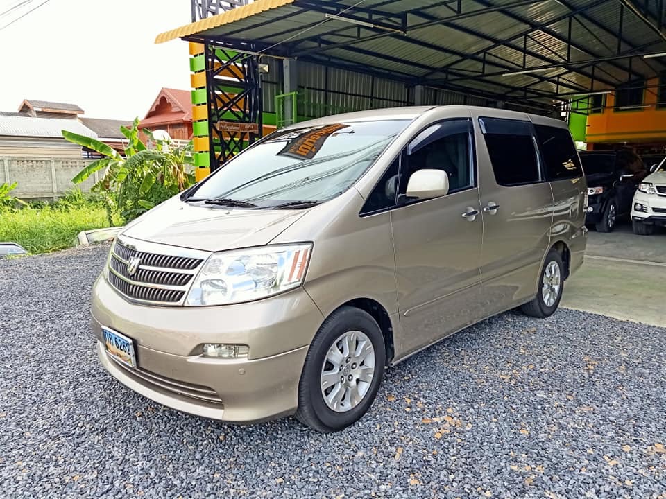 Toyota Alphard ปี 2005 สีทอง