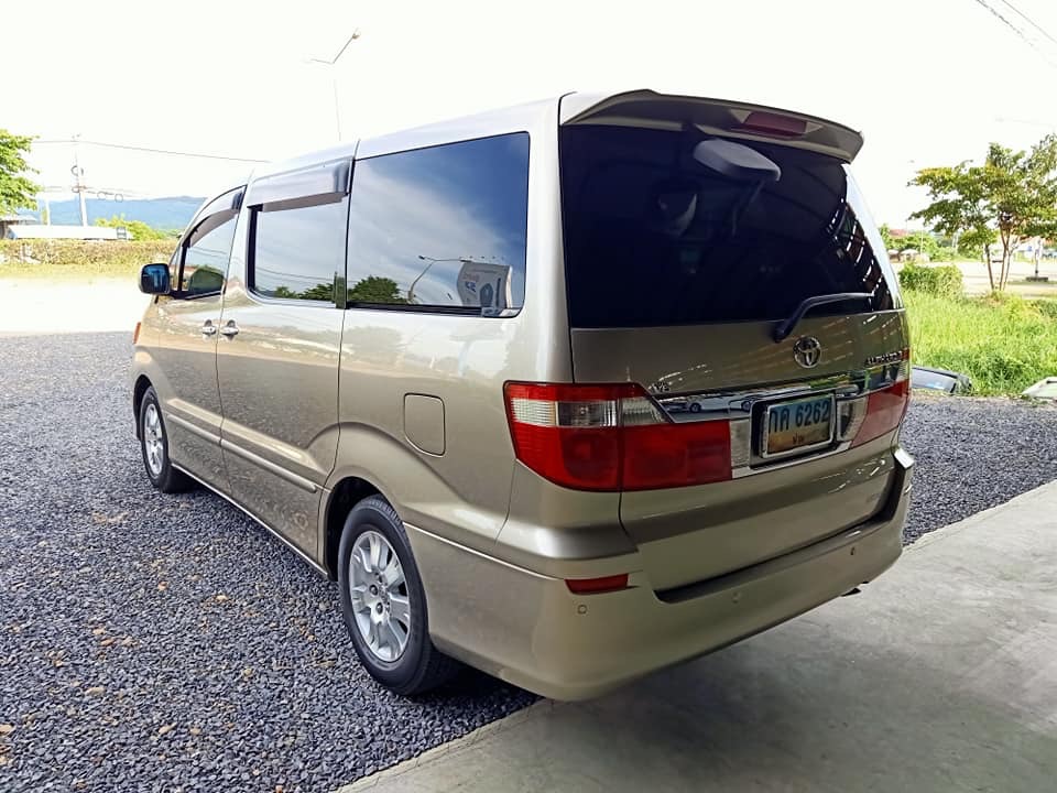 Toyota Alphard ปี 2005 สีทอง