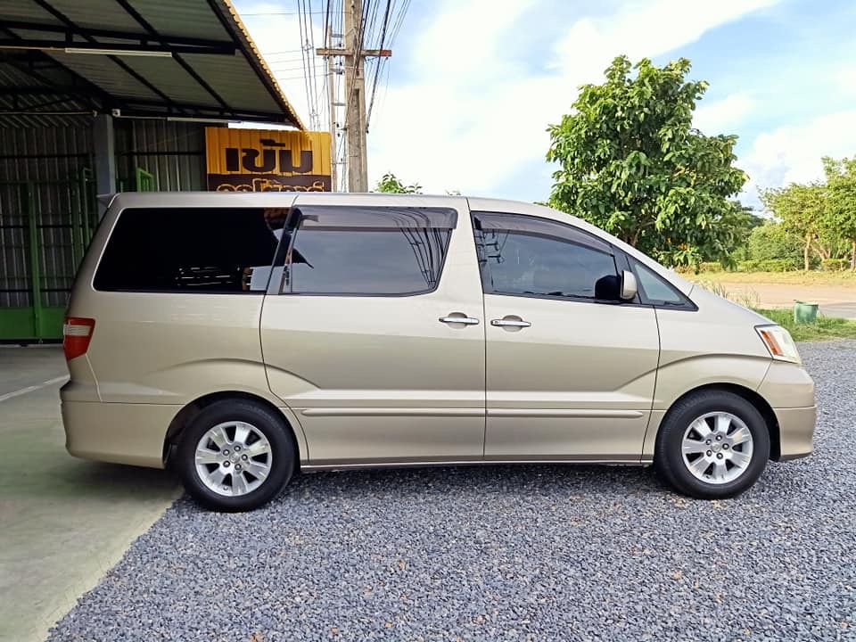 Toyota Alphard ปี 2005 สีทอง