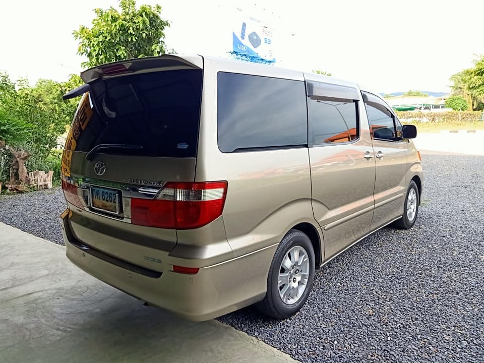 Toyota Alphard ปี 2005 สีทอง