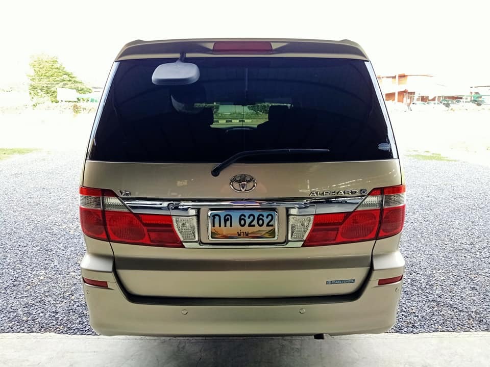 Toyota Alphard ปี 2005 สีทอง