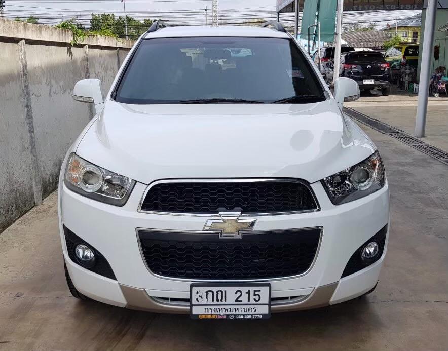 Chevrolet Captiva ไมเนอร์เชนจ์1 ปี 2013 สีขาว (รูปที่ 3)