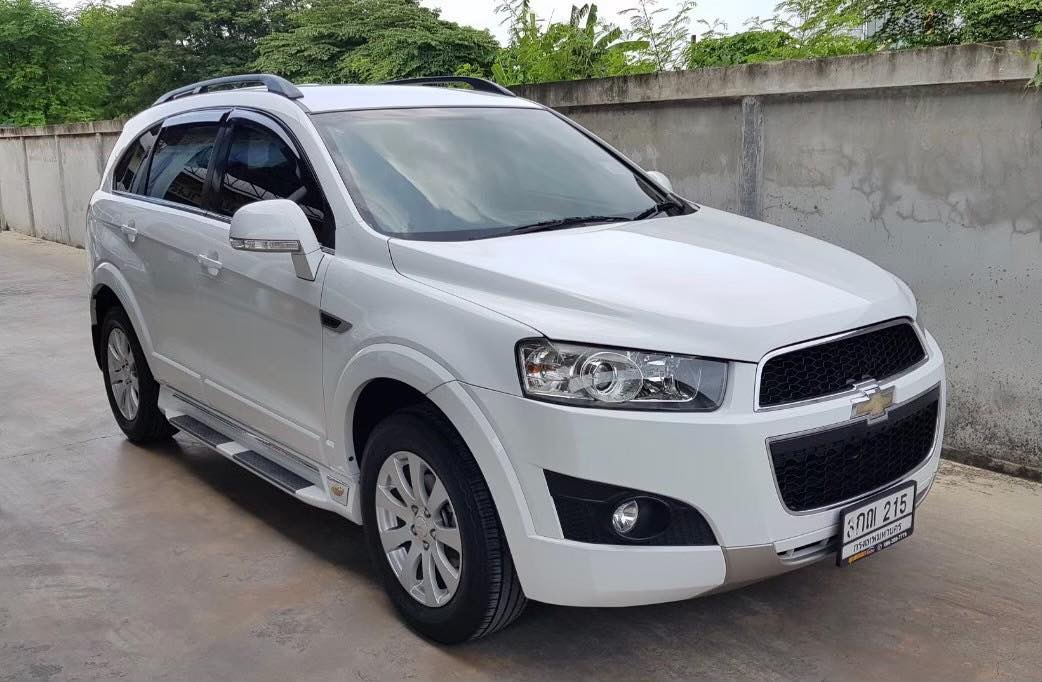 Chevrolet Captiva ไมเนอร์เชนจ์1 ปี 2013 สีขาว