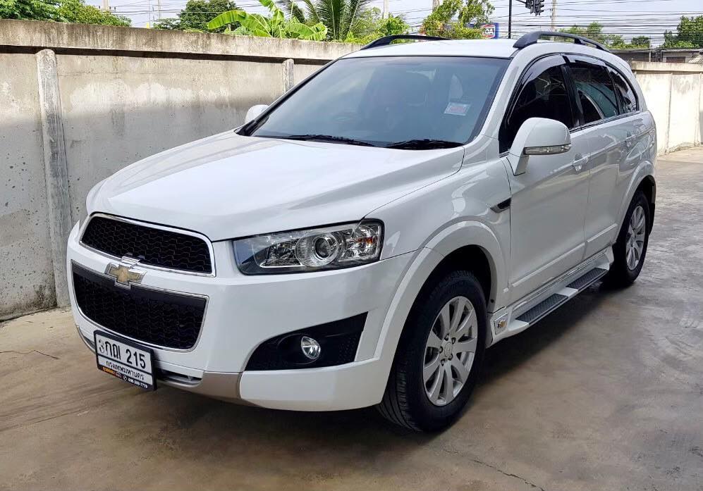Chevrolet Captiva ไมเนอร์เชนจ์1 ปี 2013 สีขาว (รูปที่ 2)
