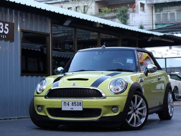 Mini Hatch (Cooper) Gen2 R57 (Convertible) ปี 2009 สีเหลือง