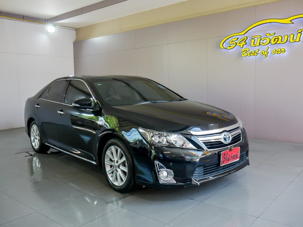 TOYOTA CAMRY 2.5 HV NAVI AT ปี 2014 สีดำ