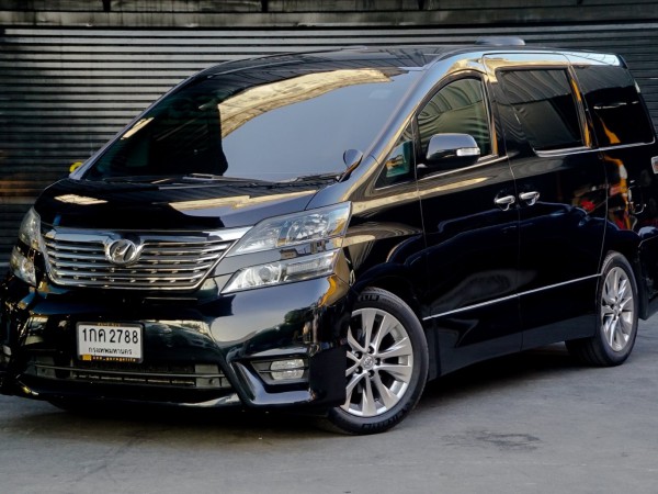 Toyota Vellfire ปี 2012 สีดำ