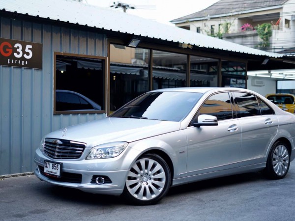 Mercedes-Benz C-Class W204 C200 ปี 2009 สีเงิน