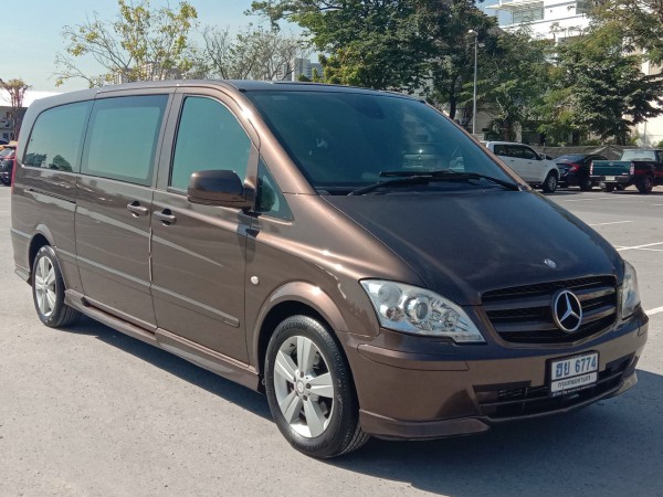 Mercedes-Benz V-Class W639 ปี 2014 สีน้ำตาล