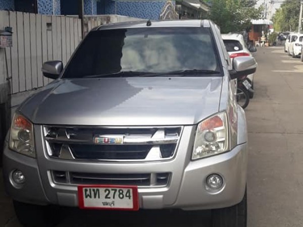 Isuzu D-Max Hi-Lander (Cab) ปี 2008 สีเงิน