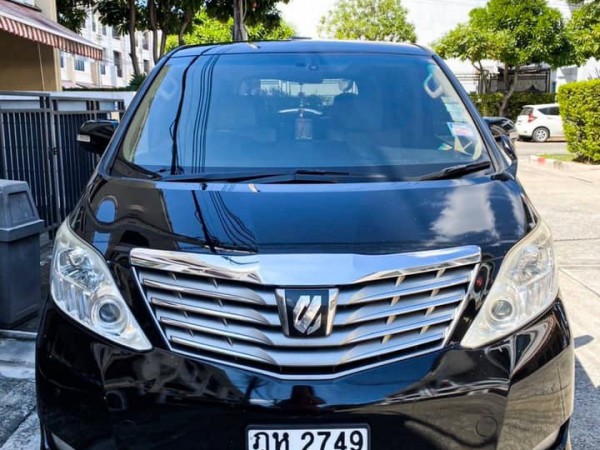 Toyota Alphard ปี 2010 สีดำ